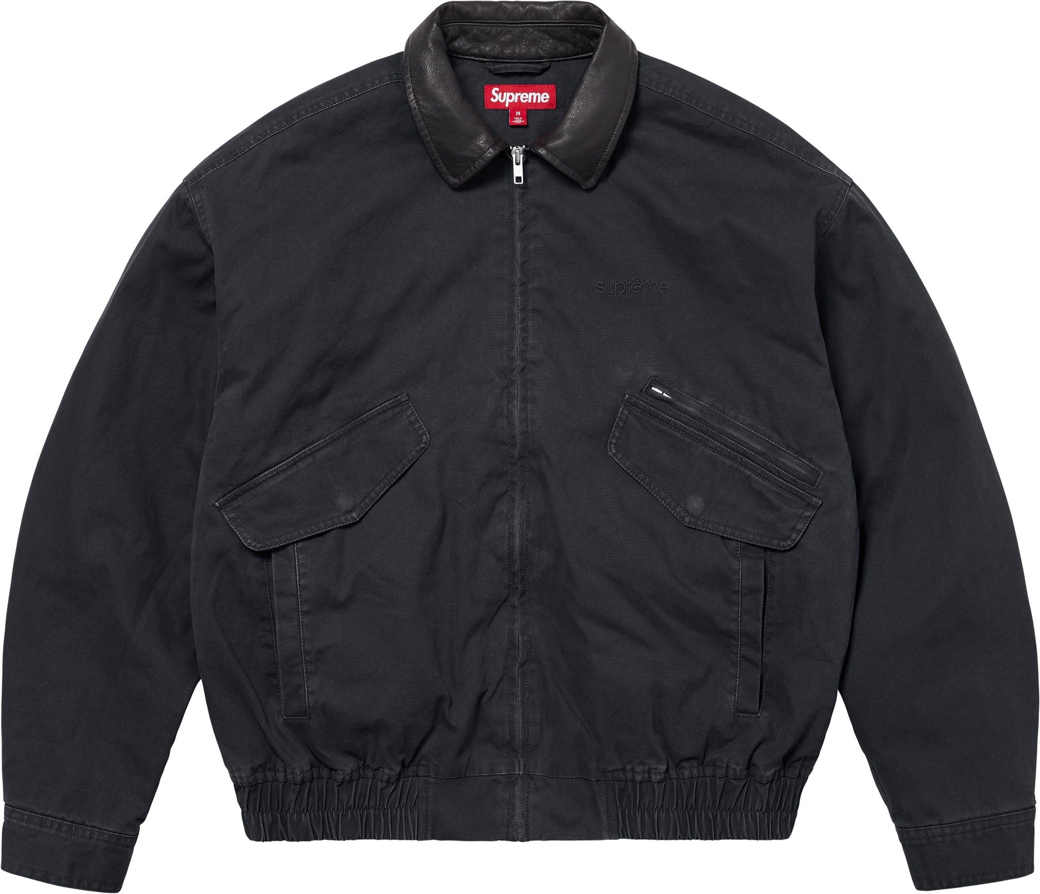 Leather Collar Utility Jacket view 25
